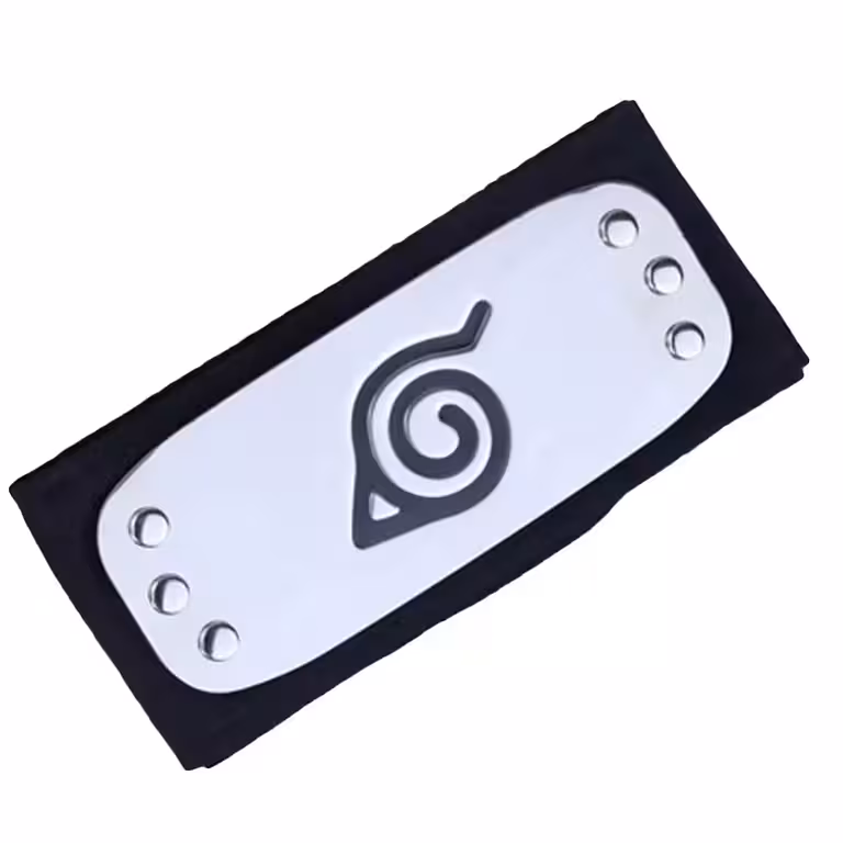 Originali Naruto galvos juosta – Konoha lapų kaimo cosplay aksesuaras