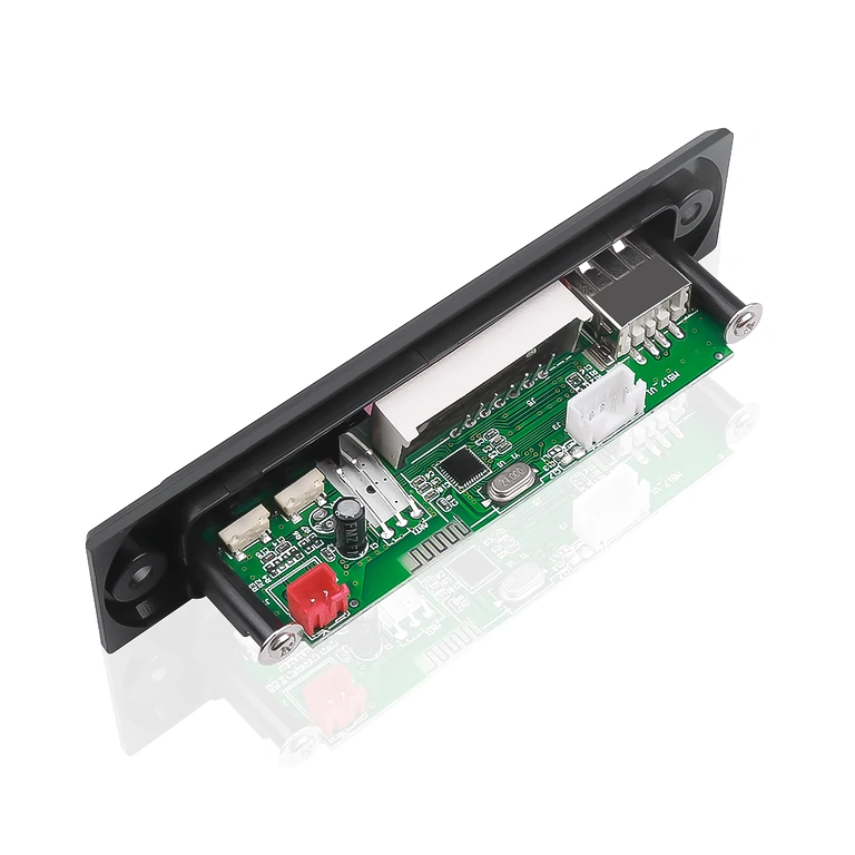 MP3 modulis su USB prievadu ir nuotoliniu valdymu automobilių garso sistemai