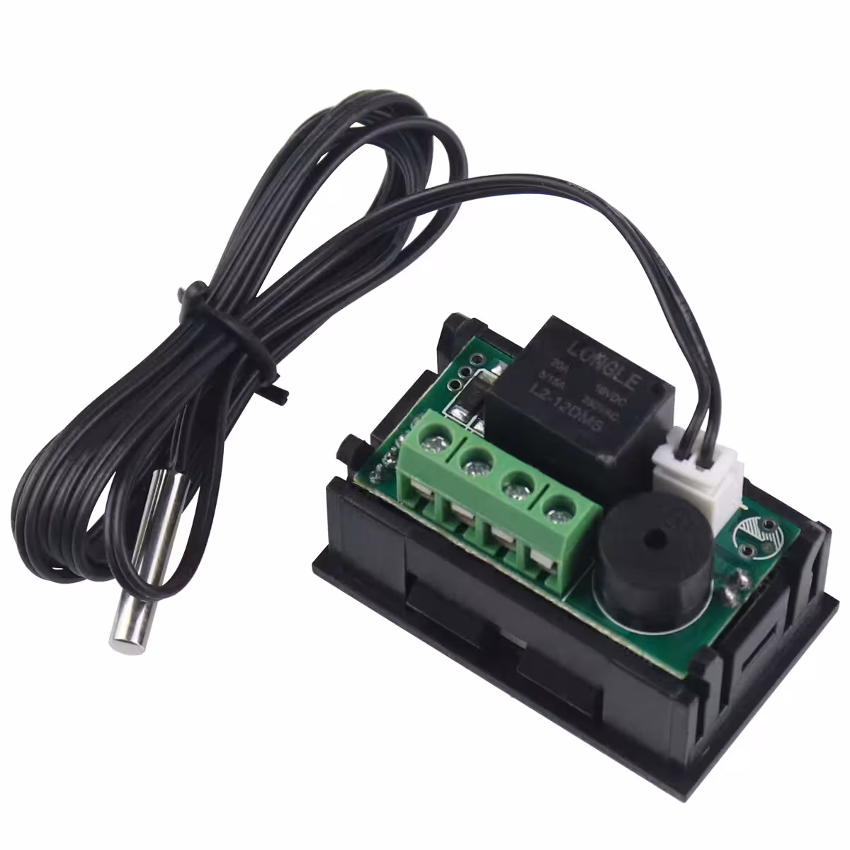 Rele termostatas šildymui ir vėsinimui valdyti 12V