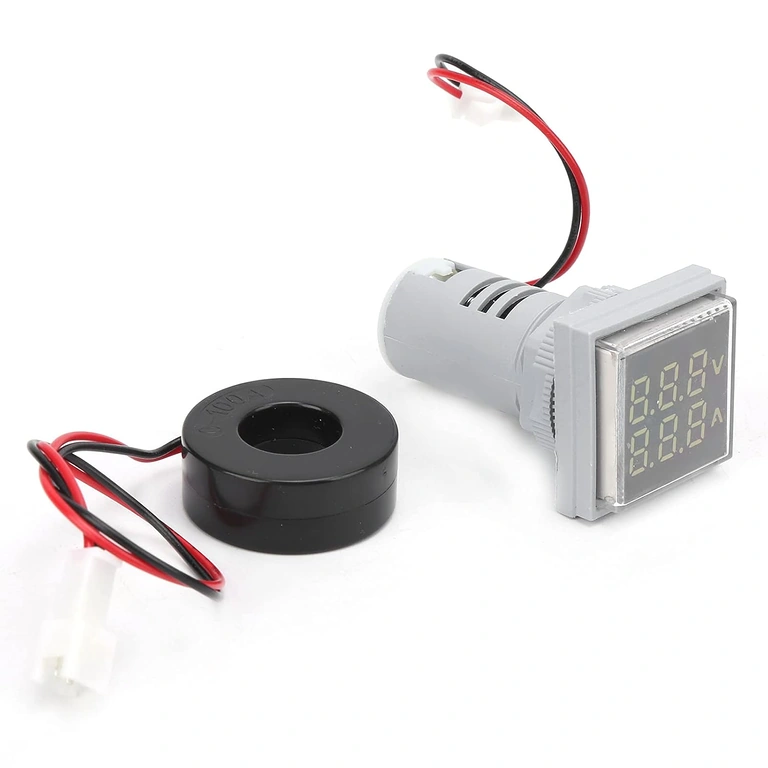 Vaizdas su ritė srovės matavimui