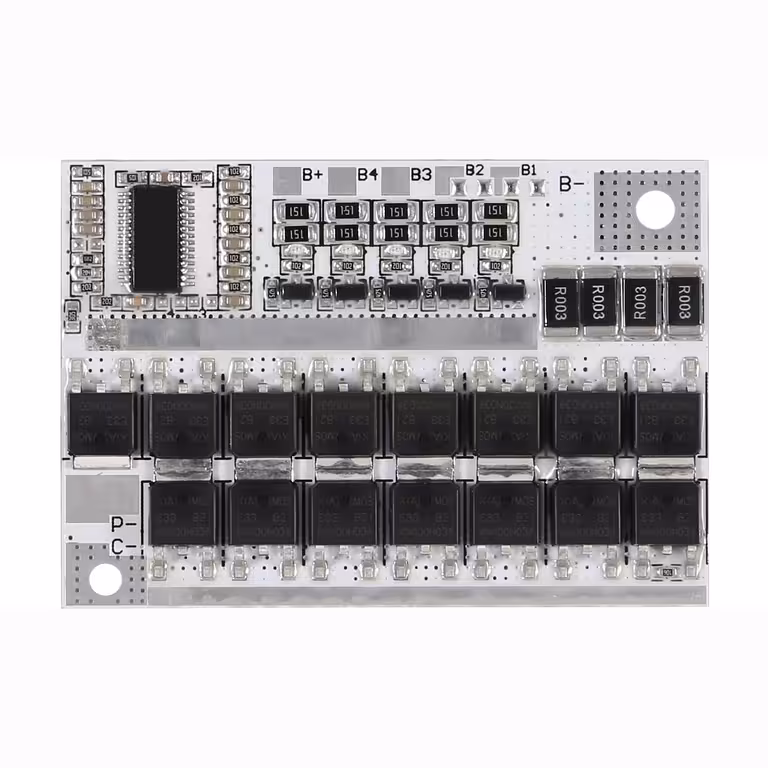 BMS 5S 100A 21V – Li-Ion 18650 akumuliatorių apsaugos ir balansavimo modulis