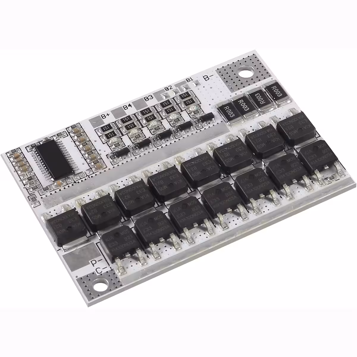 5 x 18650 akumuliatorių apsaugos modulis, saugo nuo per įtampos, trumpo jungimo ir iškrovimo