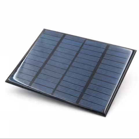Mini fotovoltinė saulės panelė 12V – Mažos fotovoltinės ląstelės projektams ir elektroninėms programoms