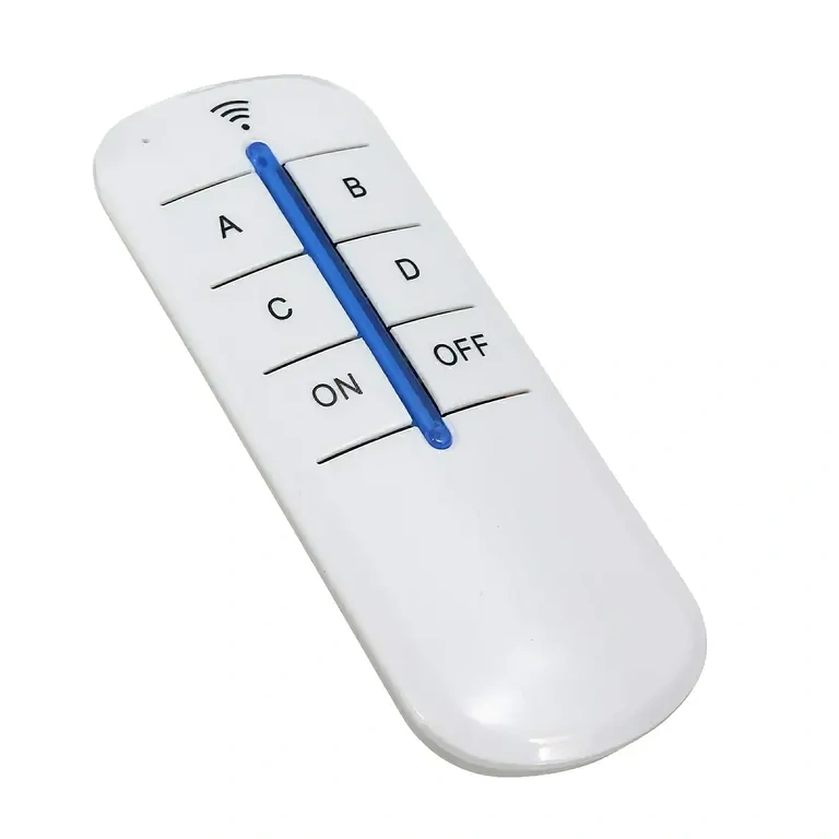 4 kanalų relė su nuotoliniu pultu vidaus apšvietimui