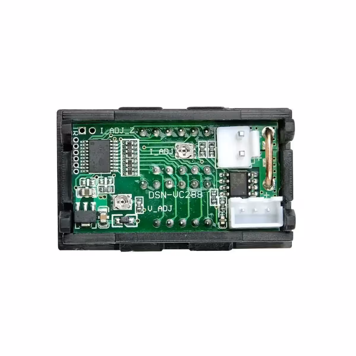 Skaitmeninis voltmetras-ampermetras elektros montavimui