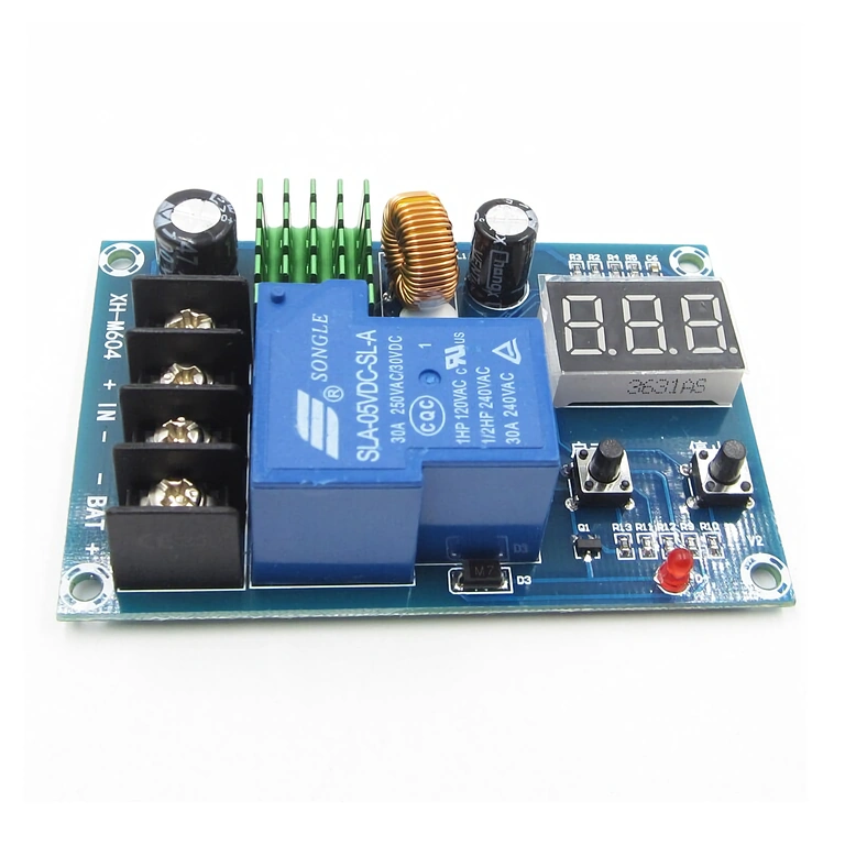 Įrenginys maitinimui nutraukti, kai baterija įkrauta