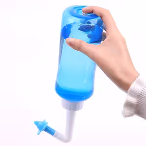 WaterPulse nosies plovimo aparatas – NETI POT indas sinusų valymui ir alergijų gydymui