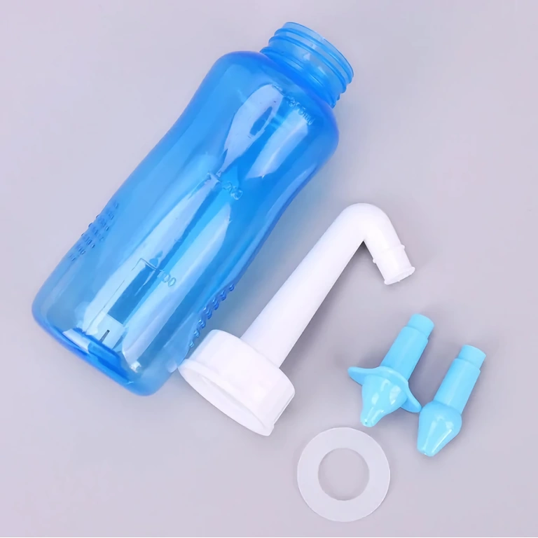 Natūralus nosies valiklis lengvam kvėpavimui Efektyvus prietaisas viršutinių kvėpavimo takų valymui