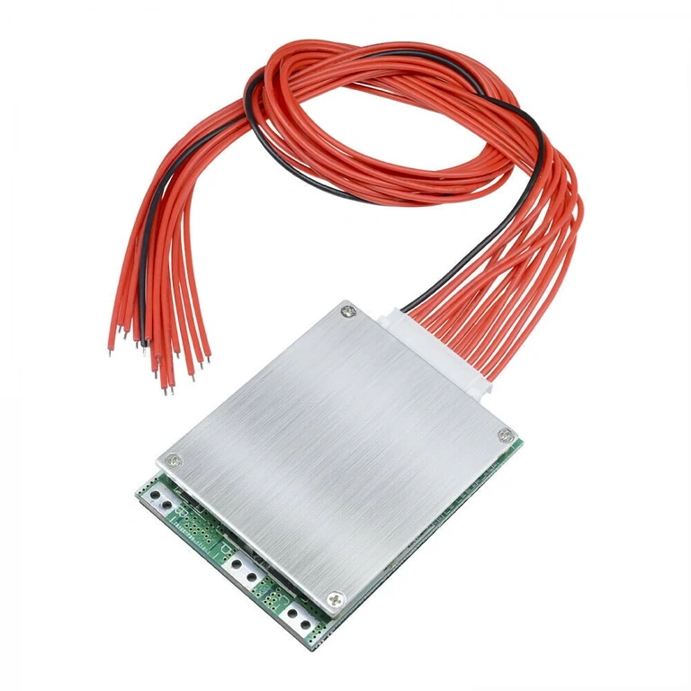 13S Li-Ion akumuliatorių BMS su balansavimu Balansavimo ir perkrovos apsaugos modulis 13S baterijoms