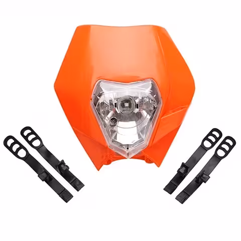 Universalus motociklo žibintų kaukė Enduro Cross KTM Supermoto Street Fighter Naked – 12V 35W