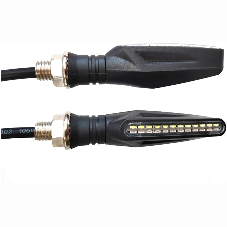 Geltoni LED posūkio indikatoriai ATV ir paspirtukams