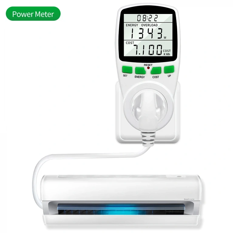 Elektros srovės matavimo prietaisas prijungtiems vartotojams