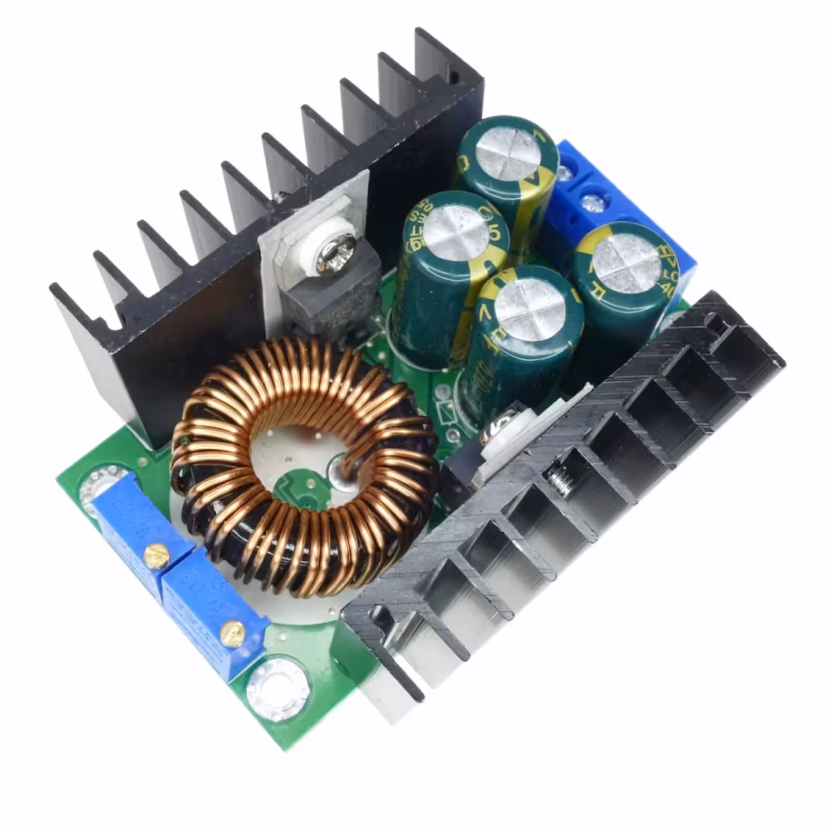 Step-down keitiklis su 25 posūkių reguliavimu