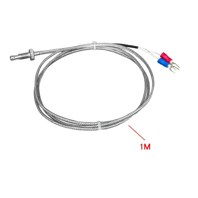 Temperatūros valdiklis su termoporos jutikliu tiksliems matavimams