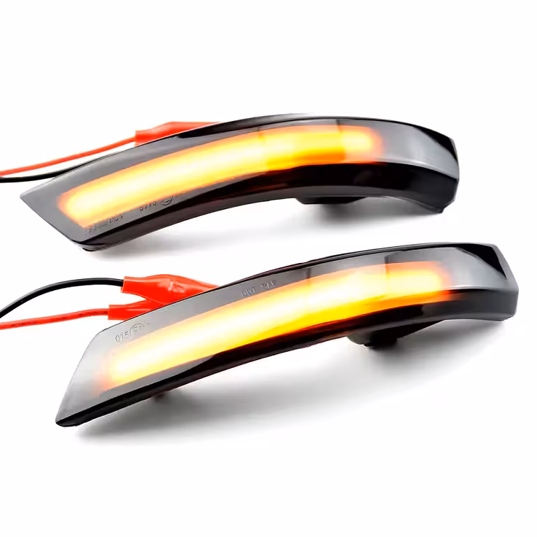 LED dinaminis posūkio signalas veidrodžiui Ford Focus 2, 3, Mondeo Mk4 – 2 vnt rinkinys