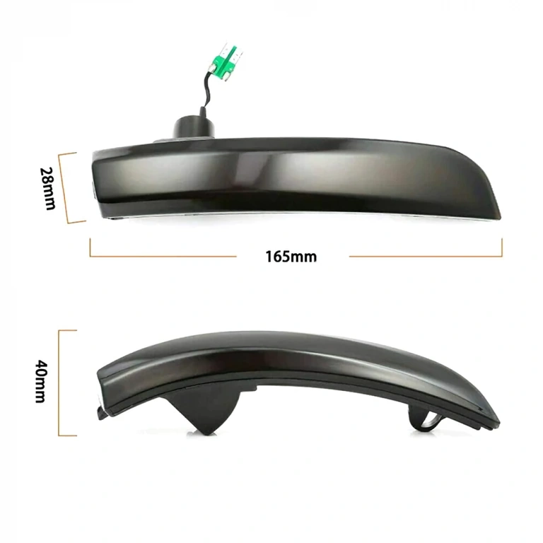 2 dinaminiai posūkio signalų rinkiniai Kairės + dešinės pusės rinkinys Ford Focus / Mondeo su dinaminėmis šviesomis