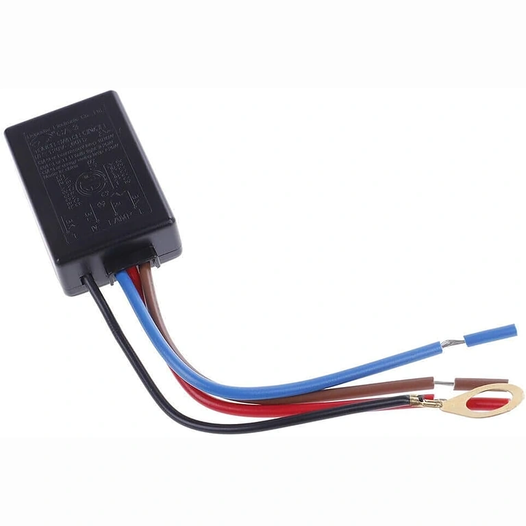 Vidinis dimmeris su 3 ryškumo lygiais LED lemputėms