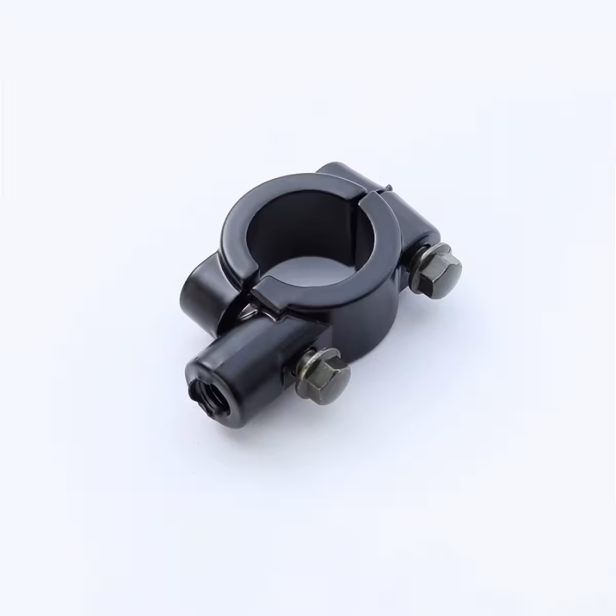 Reguliuojami veidrodžių laikikliai, saugus tvirtinimas ant rankenos