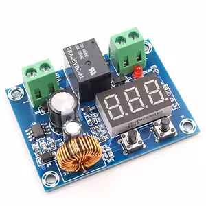 Baterijos iškrovimo apsaugos modulis 12V–36V – Automobiliams, saulės panelėms ir akumuliatoriams