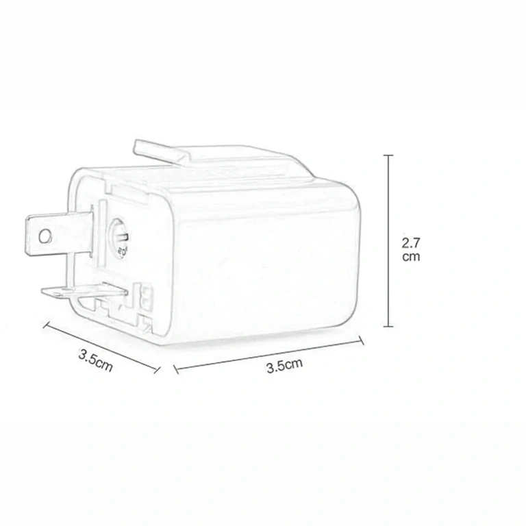LED posūkio relė greitam plug-and-play montavimui