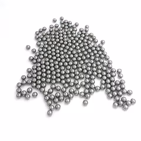 Metalinės 8 mm šratos – 100 vnt rinkinys tiksliajam šaudymui