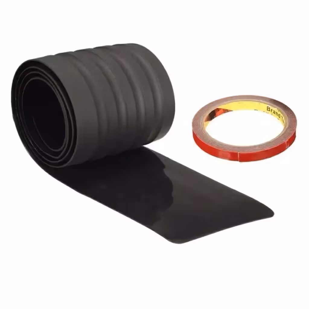 Universali galinio bamperio apsaugos guma – atspari neslystančiai juostai automobiliui