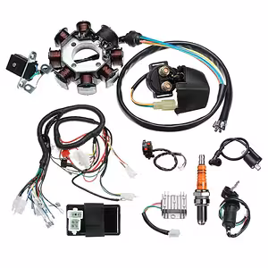 Pilna elektrinė instaliacija kinietiškam ATV 150cc 200cc 250cc 300cc – pilnas vertikalaus variklio 4T laidų komplektas