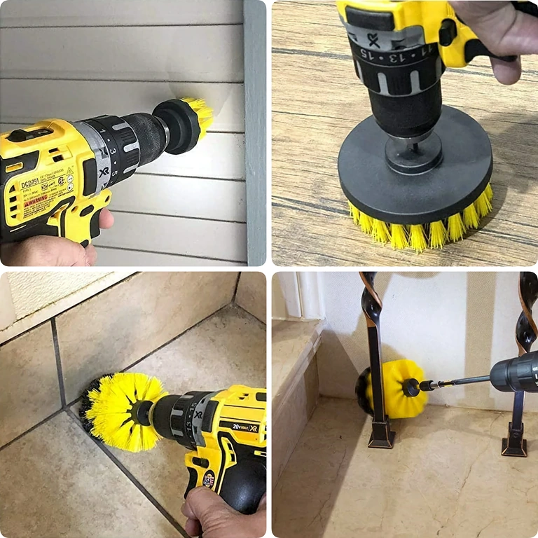 Universali vonios, kilimų ir baldų valymo šepetė