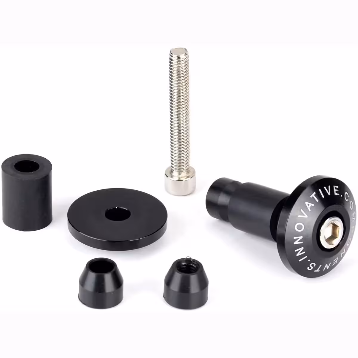 Aliuminio rankenų užbaigimai, suderinami su Yamaha ir Suzuki rankenomis