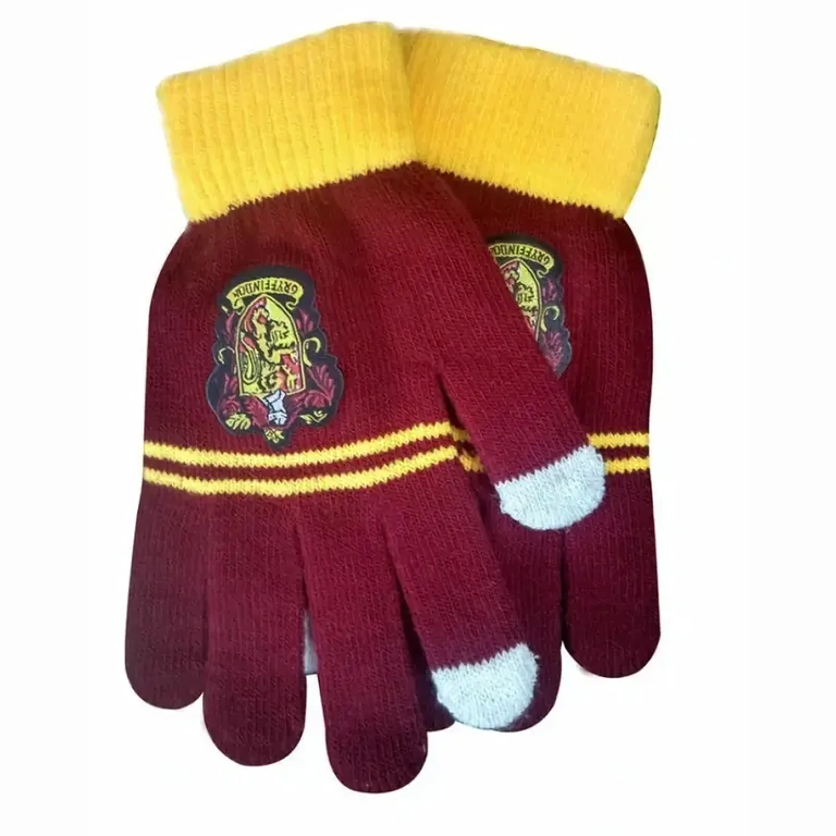 Žiemos Harry Potter Hogwarts pirštinės Šiltos Hogwarts įkvėptos Harry Potter pirštinės žiemai ir liečiamiesiems ekranams