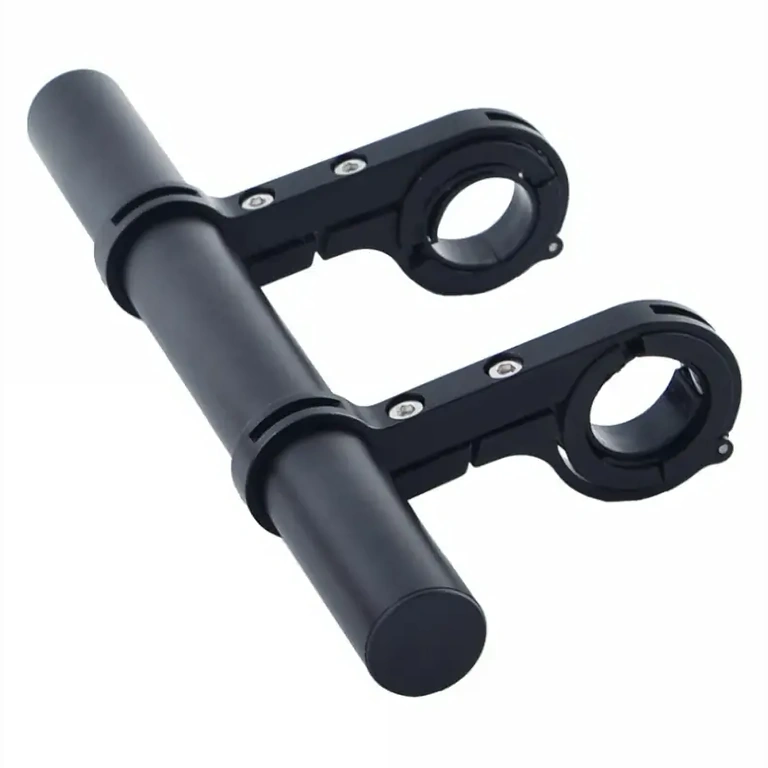 Universalus vairo adapteris dviračiui/paspirtukui Metalinis adapteris aksesuarams montuoti ant rankenos