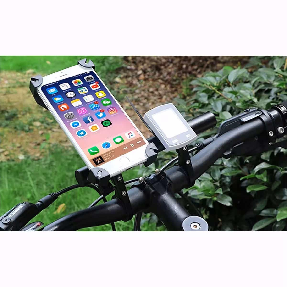 Aliuminis dviračio rankenos laikiklis, lengvas ir patvarus