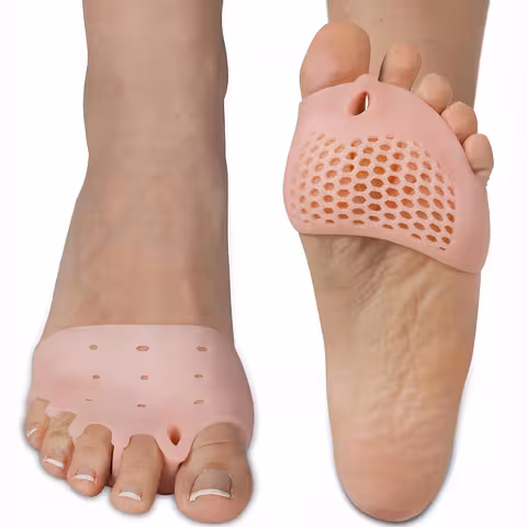 Hallux Valgus korekcinė pirštų atrama – silikoninė naktinė ir dieninė apsauga