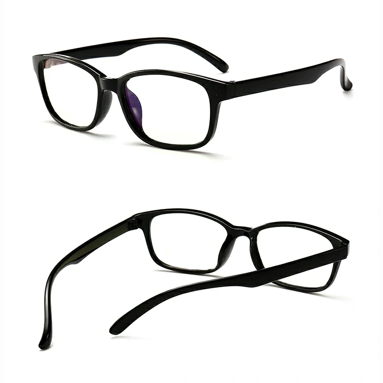 Akiniai mėlynai šviesai ir ekrano atspindžiams mažinti Akiniai su anti-refleksiniu ir anti-mėlynos šviesos filtru darbui prie kompiuterio