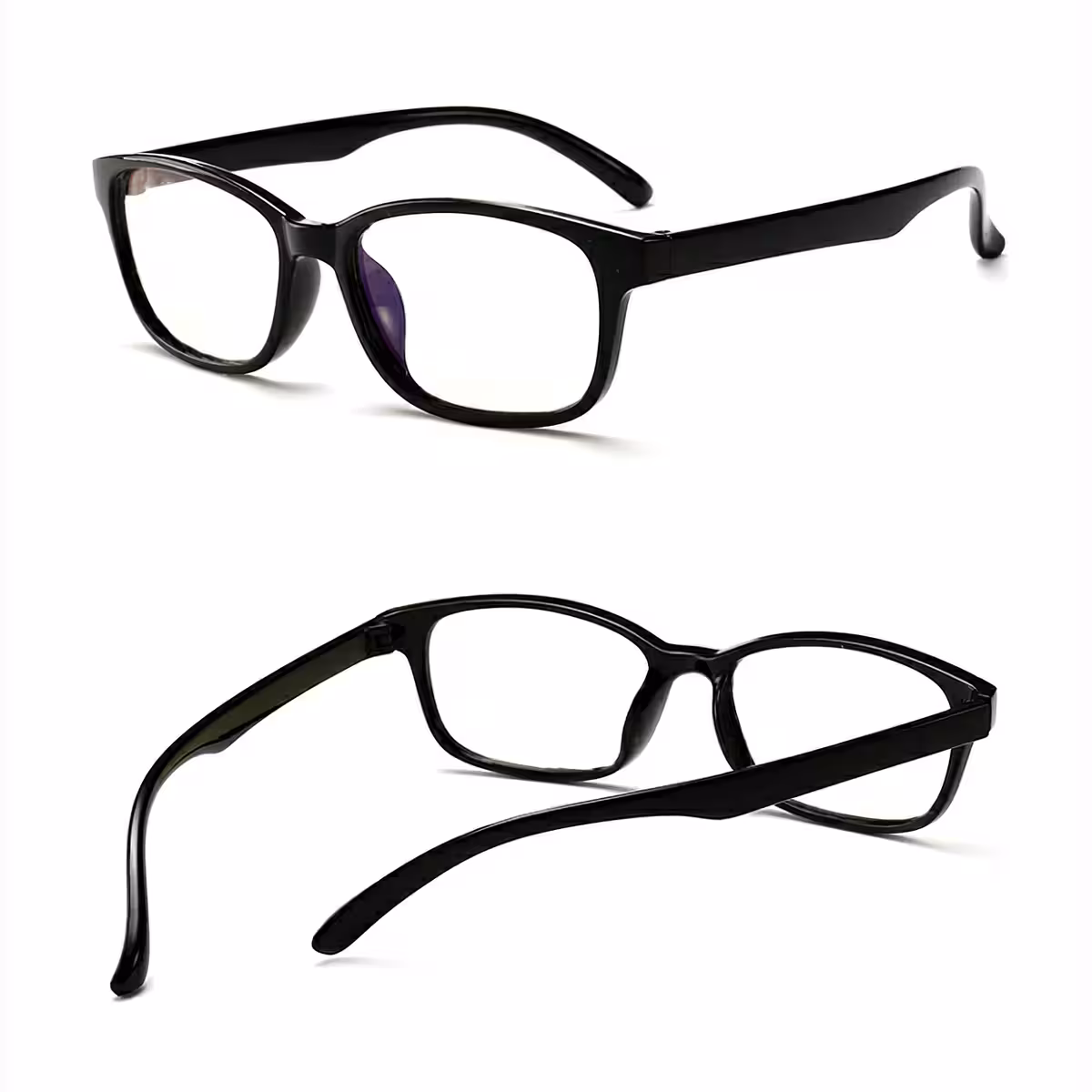 Akiniai su anti-refleksiniu ir anti-mėlynos šviesos filtru darbui prie kompiuterio