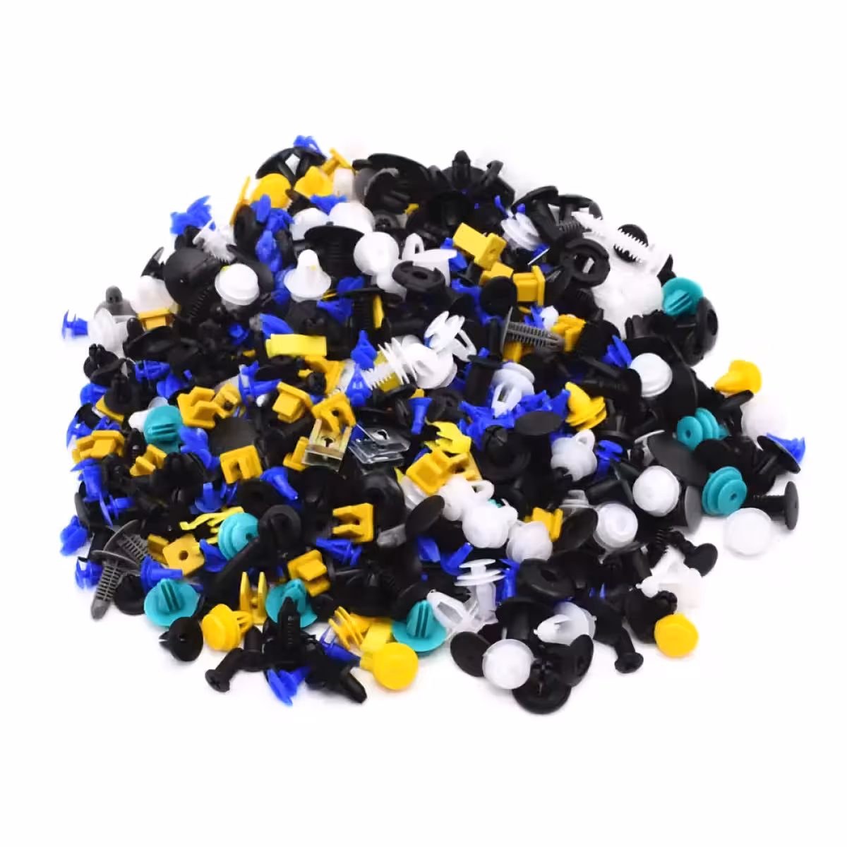 Universalus kėbulo, lubų ir dekoracijų tvirtinimo spaustukų rinkinys greitiems automobilių remontams