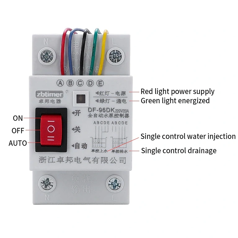 Vandens lygio valdiklis be plūdės – 220V Modernus vandens lygio reguliatorius be plūdės – automatinėms sistemoms