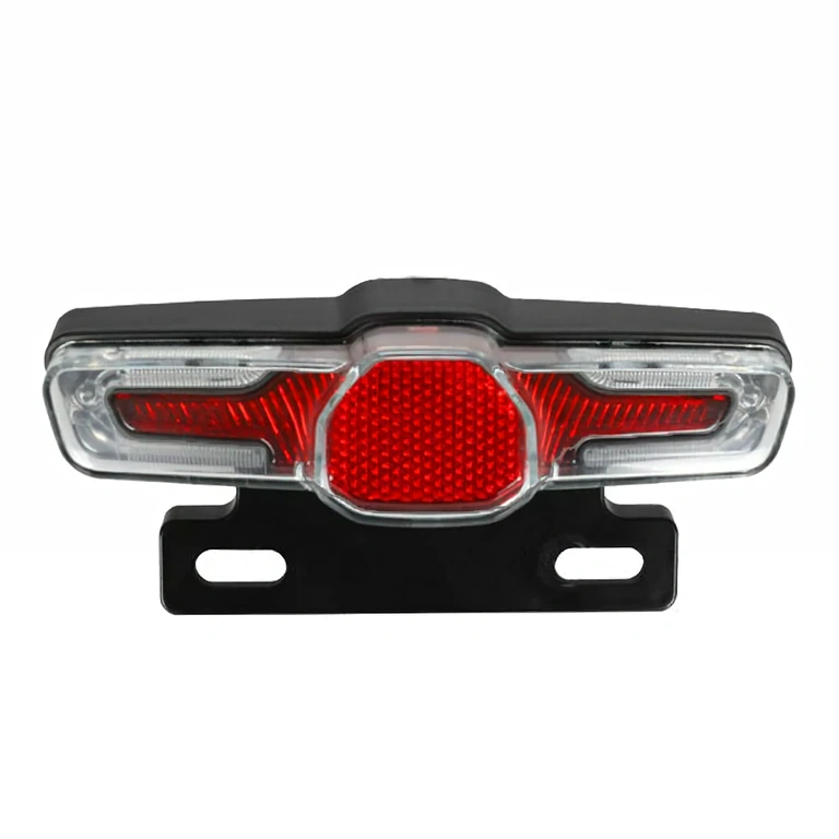 LED stabdžių šviesa dviračiui arba paspirtukui LED lemputė stabdymui, signalizacijai ir pozicijai – elektrinis dviratis