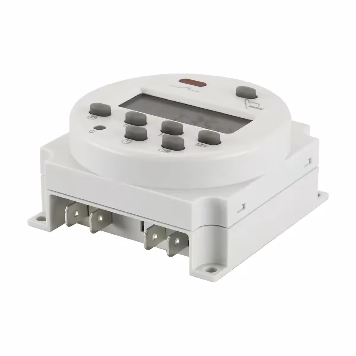 Savaitinis laikmatis su 8 ON/OFF ciklais, suderinamas su 12V DC ir elektros vartotojais