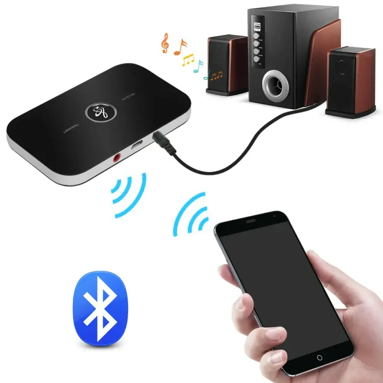 Belaidžio USB Bluetooth garso adapteris Bluetooth siųstuvas ir imtuvas su USB maitinimu