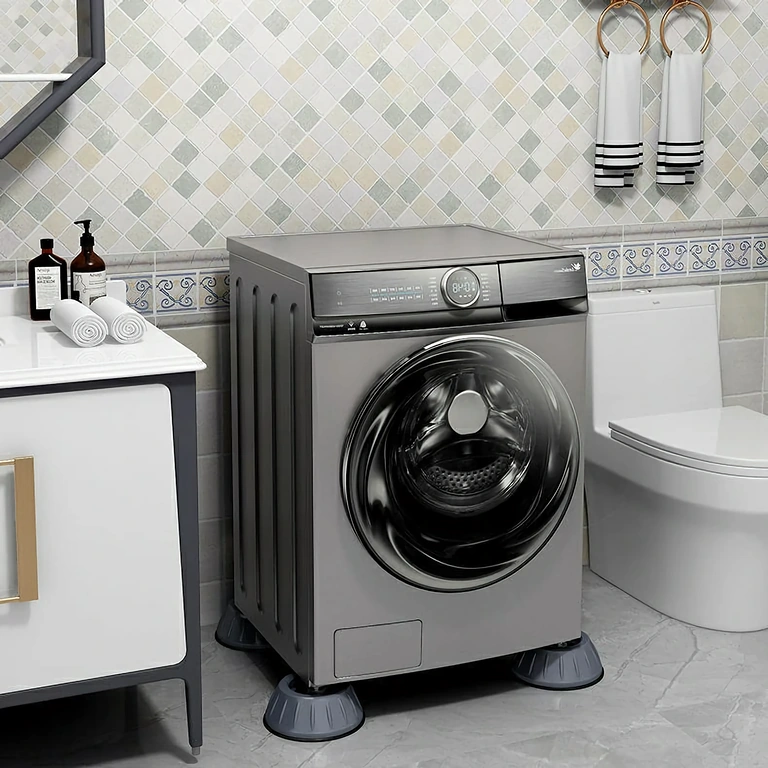 Stabilizatoriai skalbimo mašinai Guminis stabilizuojantis laikiklis anti-vibracijai ir neslydimui