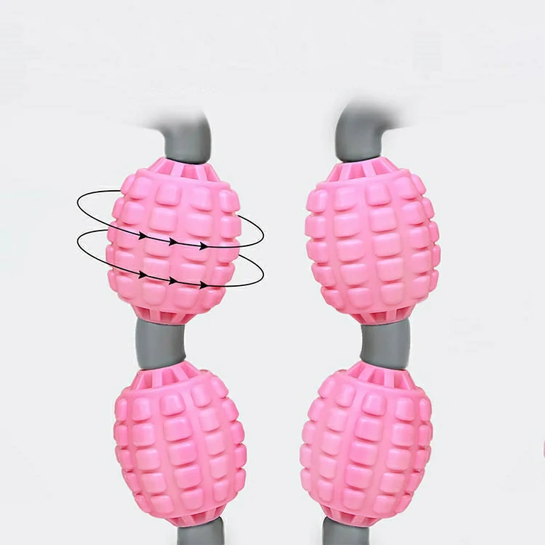 Rankinis anticeliulitinis aparatas su 5 silikoniniais voleliais odos stangrumui