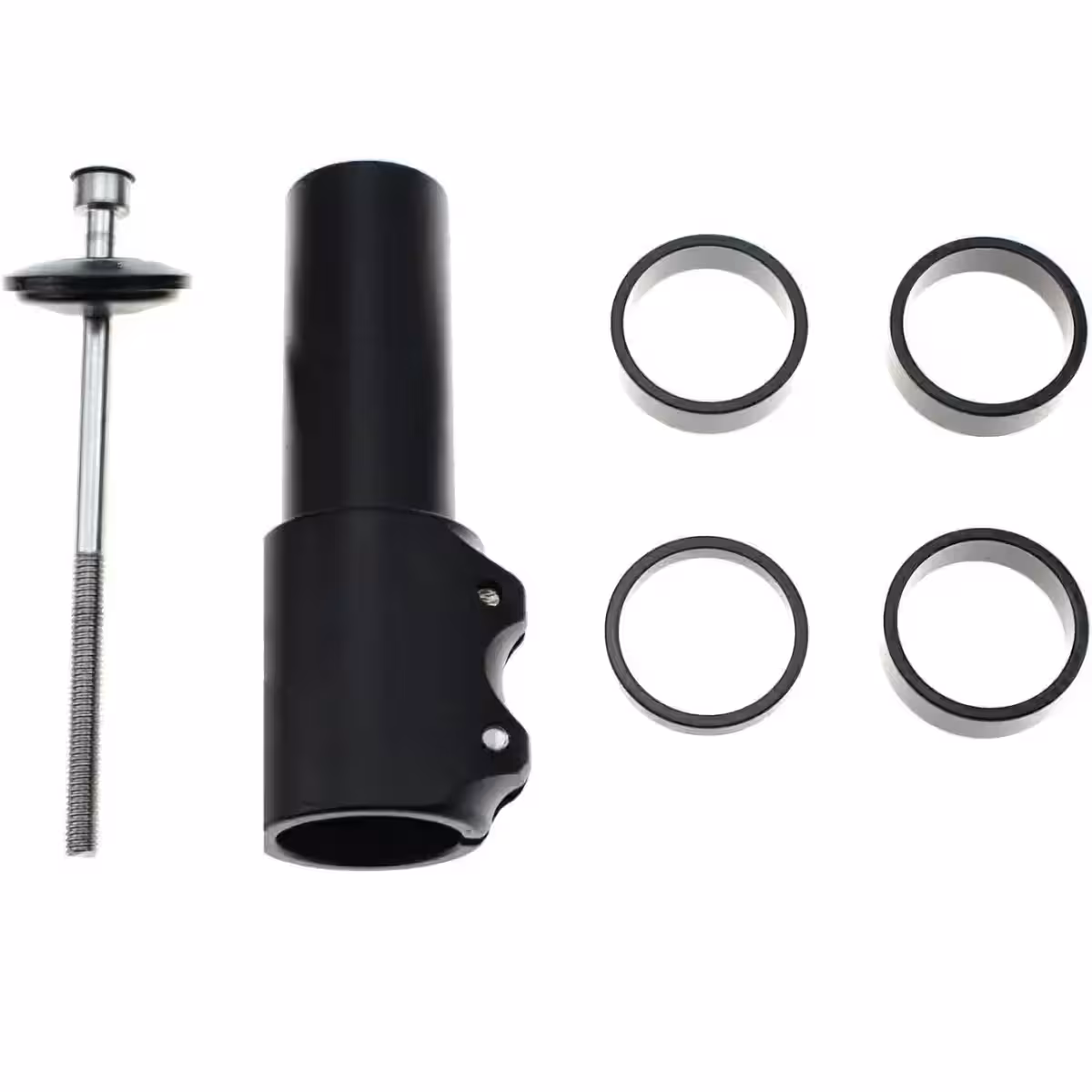 CNC anodizuotas aliuminio prailgintojas – dviračio vairo pakėlimui