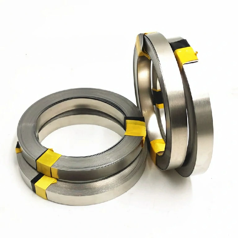 99,96% gryna nikelio juosta akumuliatorių sujungimui per suvirinimą