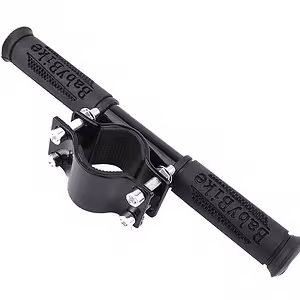 Papildomas vaikų vairo rankena elektriniam paspirtukui – reguliuojamas tvirtinimas 25–45 mm