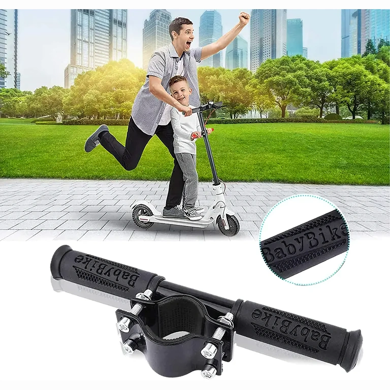 Vaikų apsaugos rankena paspirtukams Papildomas vairo laikiklis komfortui ir saugumui važiuojant