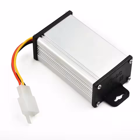 DC-DC Step Down keitiklis 36V 48V 60V 72V į 12V 10A – įtampos mažinimo modulis