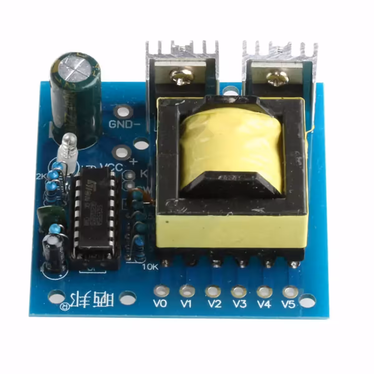 AC įtampos keitiklis hobi elektronikos projektams