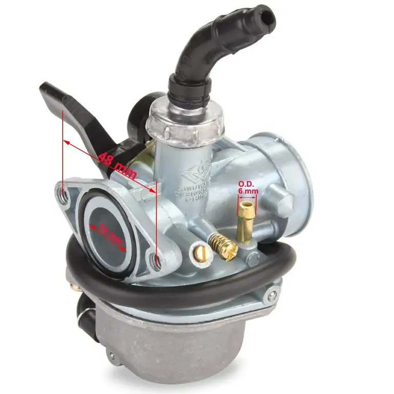 Pilnas komplektas su karbiatoriumi ir oro filtru, varikliams 90cc