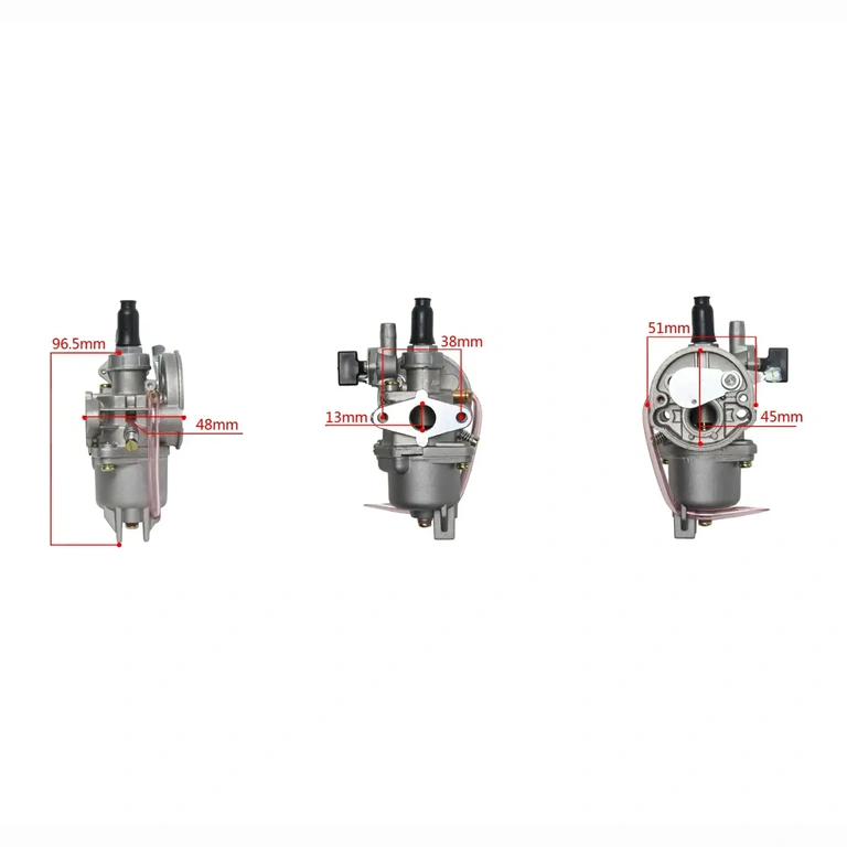 Karbiuratorius mažiems 49cc–50cc 2 taktų varikliams